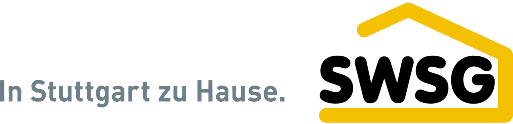 Logo der SWSG - In Stuttgart zu Hause